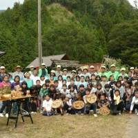 太田川流域学校間交流事業in向原町保垣 hogaki
