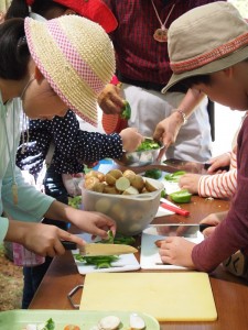 料理班　野菜きり