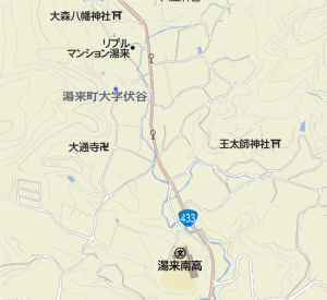 間伐　地図