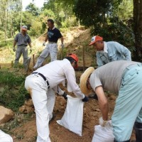 【報告】クラフト部会拠点裏山の法面補修 in 安佐南区山本鹿ケ谷 クラフト部会法面