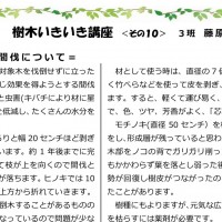 2021年7月 樹木いきいき講座「巻き枯らし間伐について」 202107-05樹木