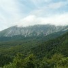 『色づきを待つ伯耆富士』 大山環状道路より 山頂を望む daisen