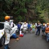 2014.4.20 湯来町にて出前間伐例会 ○例会・間伐4月①