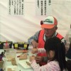 【報告:クラフト部会】ちゅーピーまつりに出展しました 製作中(スタッフと女子2)