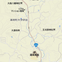 【お知らせ】2016年8月度 出前間伐部会活動のお知らせ 間伐 地図