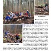 11月例会 木馬での集材 11月例会 木馬での集材